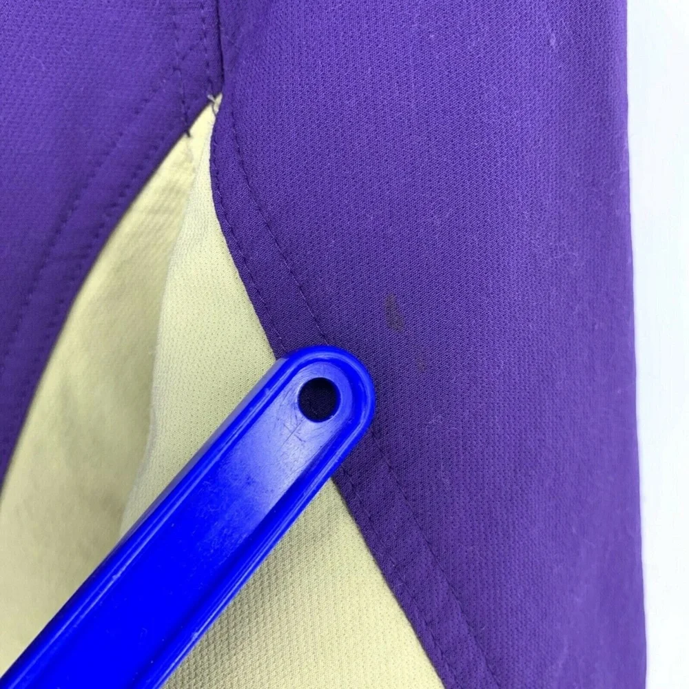 Ladies IBEX Cirque Size Small Purple Zip Jacket Schoeller Wool‎ Blend USA Made - Picture 11 of 11